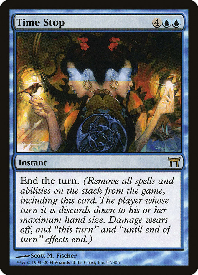 Magic | Time Stop [Champions of Kamigawa] | The Nerd Merchant