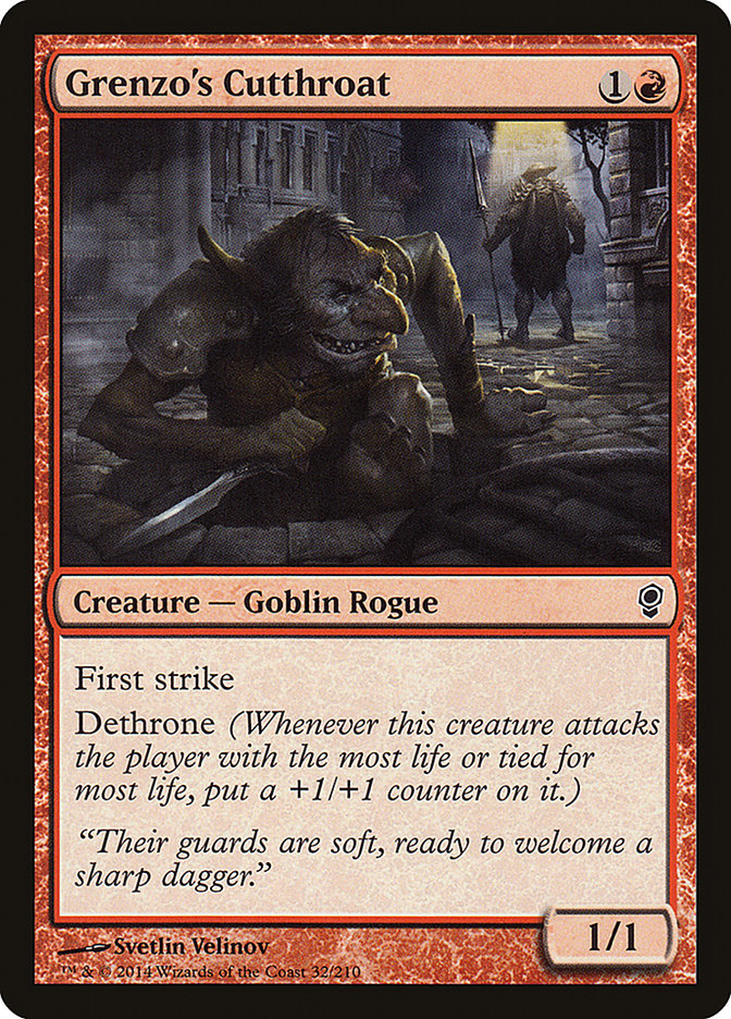 Magic | Grenzo's Cutthroat [Conspiracy] | The Nerd Merchant