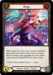 Flesh and Blood TCG | Bingo [EVR156] (Everfest)  1st Edition Rainbow Foil | The Nerd Merchant