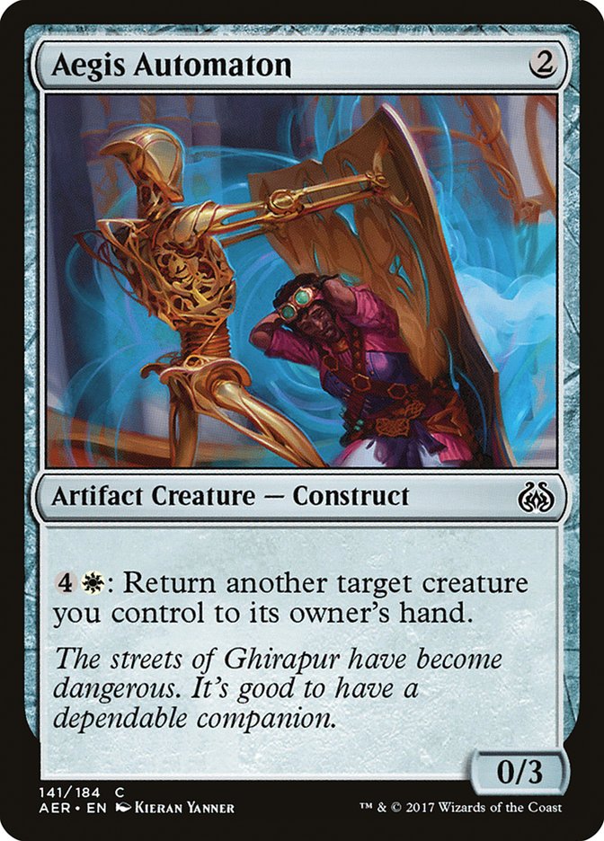 Magic | Aegis Automaton [Aether Revolt] | The Nerd Merchant