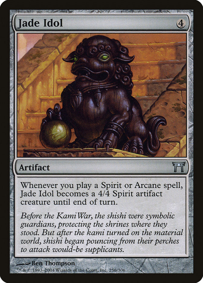 Magic | Jade Idol [Champions of Kamigawa] | The Nerd Merchant
