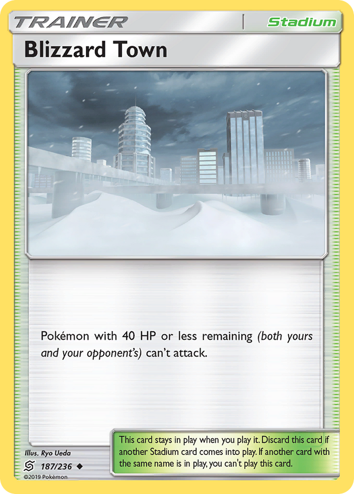 Pokemon | Blizzard Town (187/236) [Sun & Moon: Unified Minds] | The Nerd Merchant