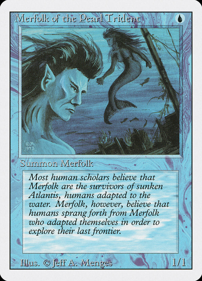 Magic | Merfolk of the Pearl Trident [Revised Edition] | The Nerd Merchant