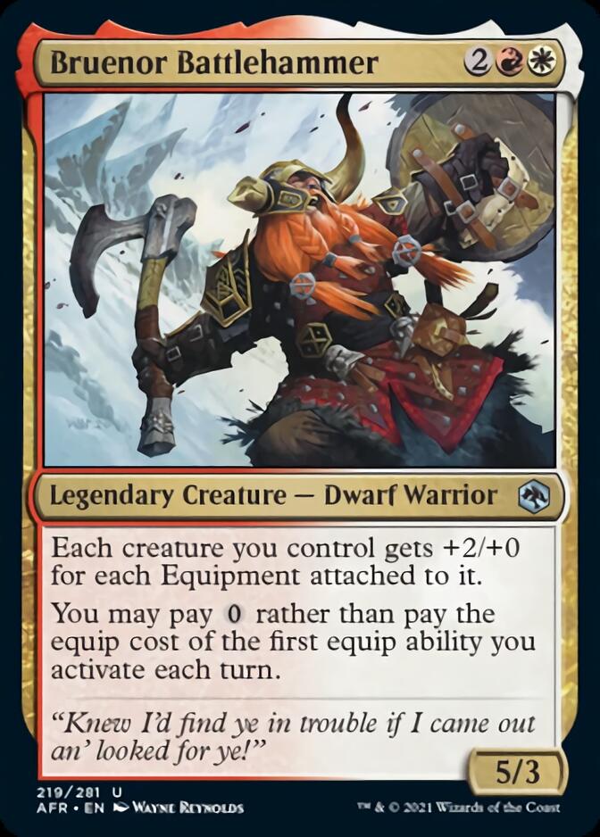 Magic | Bruenor Battlehammer [Dungeons & Dragons: Adventures in the Forgotten Realms] | The Nerd Merchant