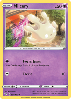 Pokemon | Milcery (080/185) [Sword & Shield: Vivid Voltage] | The Nerd Merchant