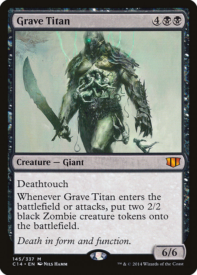 Magic | Grave Titan [Commander 2014] | The Nerd Merchant