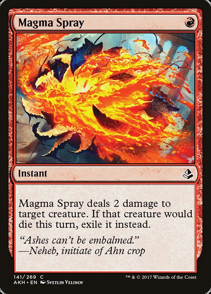 Magic | Magma Spray [Amonkhet] | The Nerd Merchant