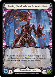 Flesh and Blood TCG | Levia, Shadowborn Abomination // Levia [MON119 // MON120] (Monarch)  1st Edition Normal | The Nerd Merchant