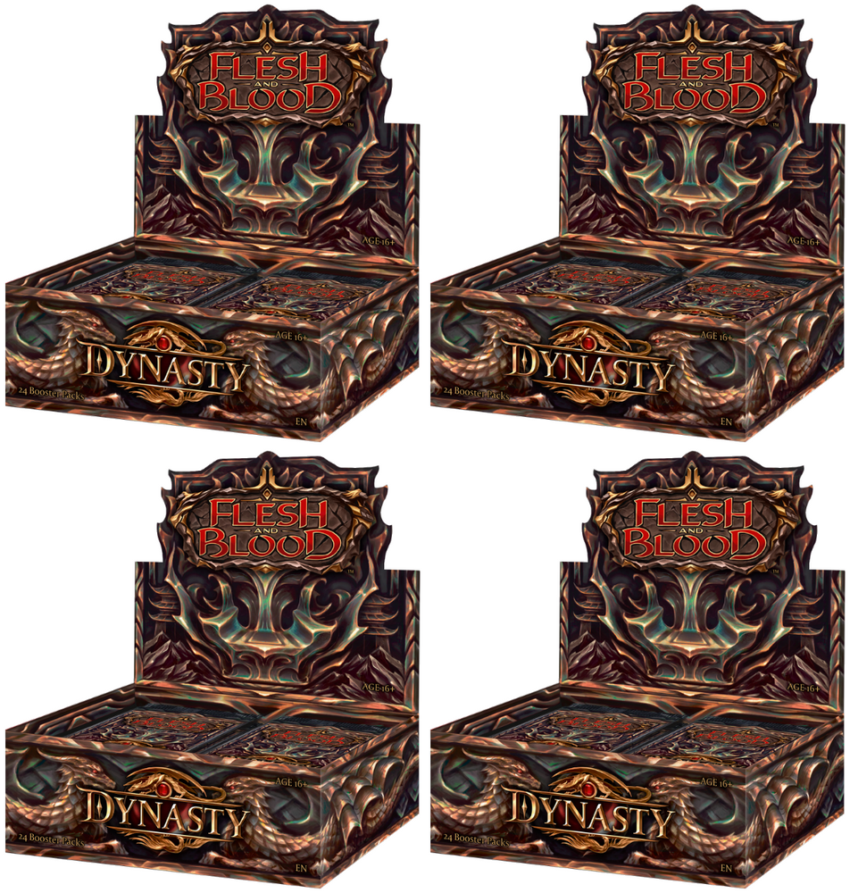 Flesh and Blood TCG | Dynasty - Booster Case | The Nerd Merchant