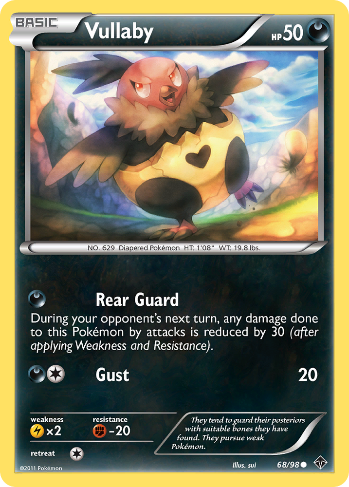 Pokemon | Vullaby (68/98) [Black & White: Emerging Powers] | The Nerd Merchant