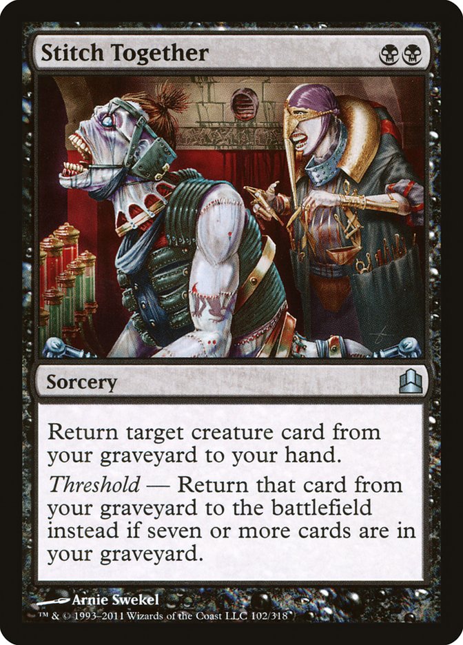 Magic | Stitch Together [Commander 2011] | The Nerd Merchant