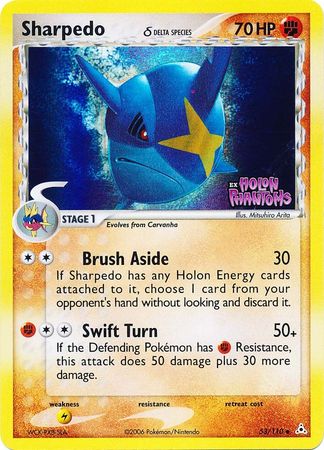 Pokemon | Sharpedo (53/110) (Delta Species) (Stamped) [EX: Holon Phantoms] | The Nerd Merchant