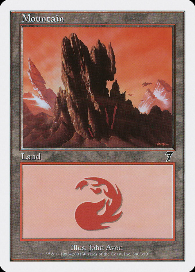 Magic | Mountain (340) [Seventh Edition] | The Nerd Merchant