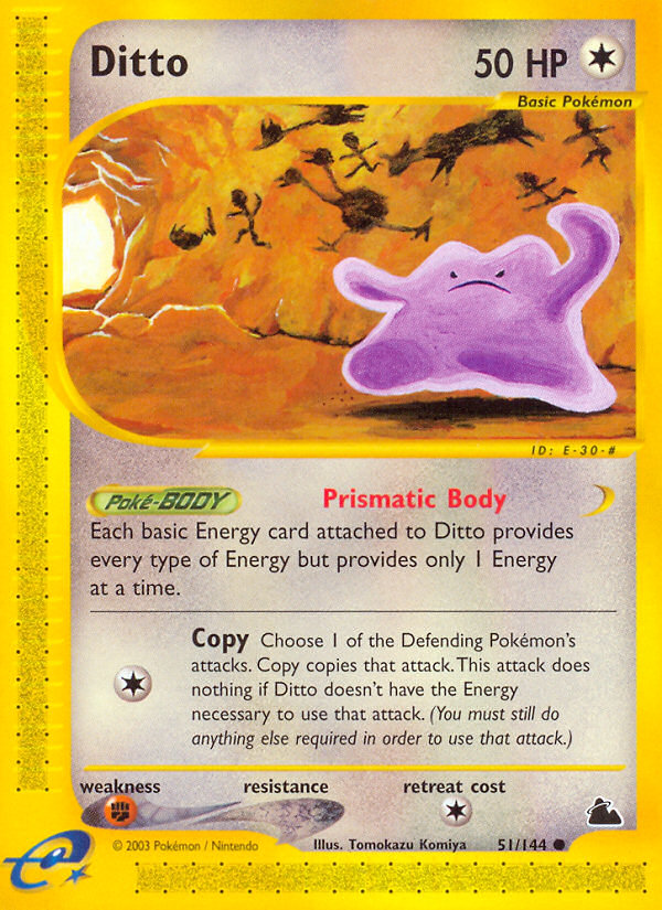 Pokemon | Ditto (51/144) [Skyridge] | The Nerd Merchant