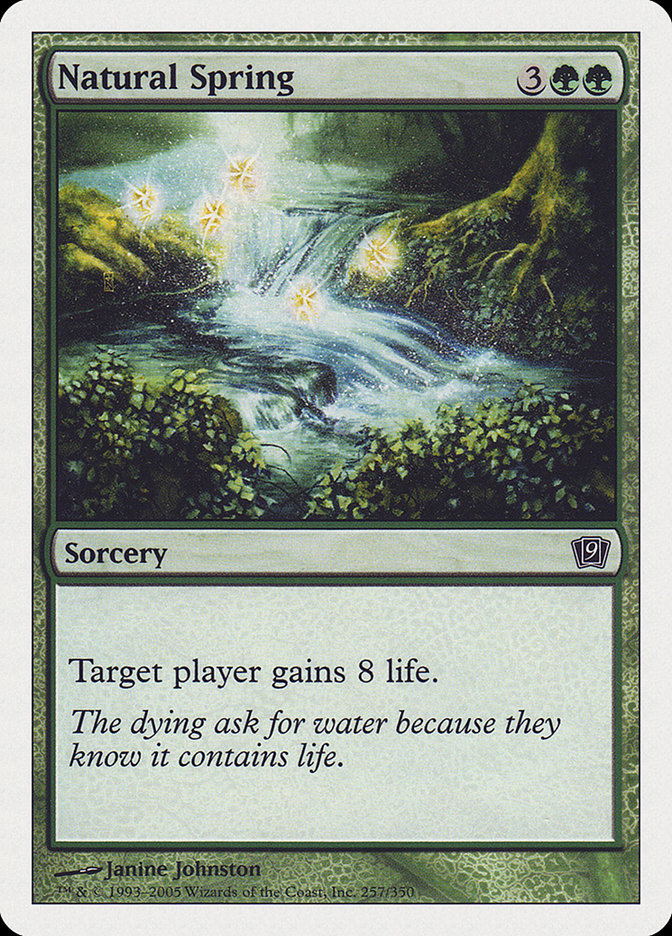 Magic | Natural Spring [Ninth Edition] | The Nerd Merchant