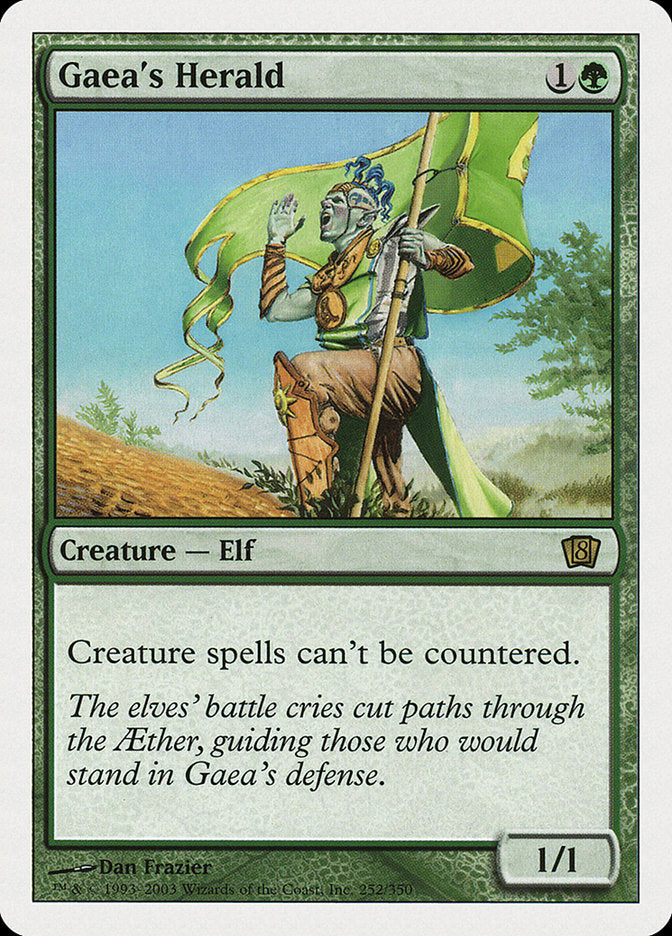 Magic | Gaea's Herald [Eighth Edition] | The Nerd Merchant