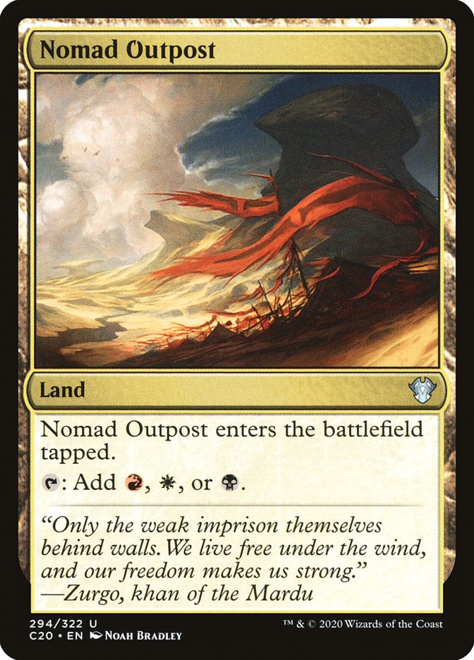 Magic | Nomad Outpost [Commander 2020] | The Nerd Merchant