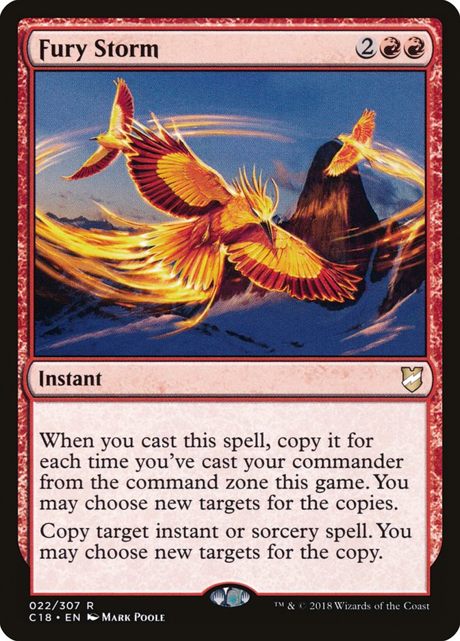 Magic | Fury Storm [Commander 2018] | The Nerd Merchant