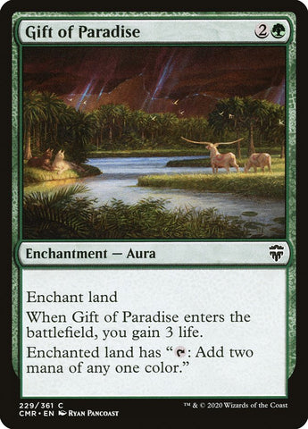 Magic | Gift of Paradise [Commander Legends] | The Nerd Merchant
