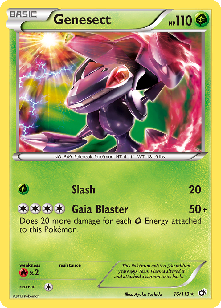 Pokemon | Genesect (16/113) [Black & White: Legendary Treasures] | The Nerd Merchant