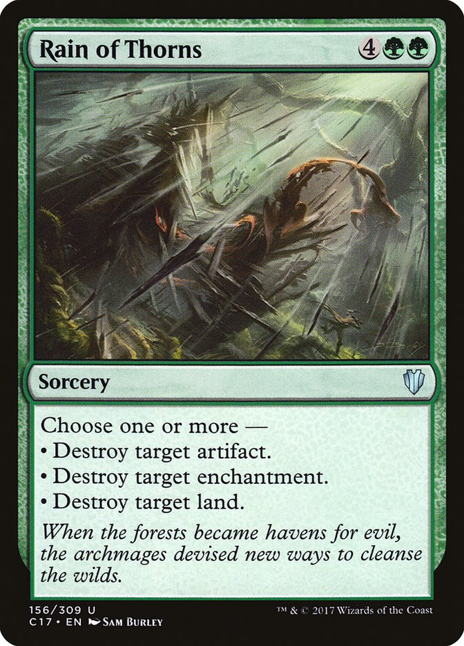 Magic | Rain of Thorns [Commander 2017] | The Nerd Merchant