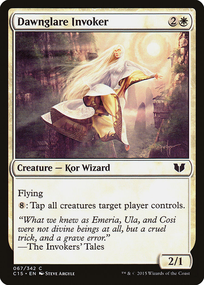 Magic | Dawnglare Invoker [Commander 2015] | The Nerd Merchant