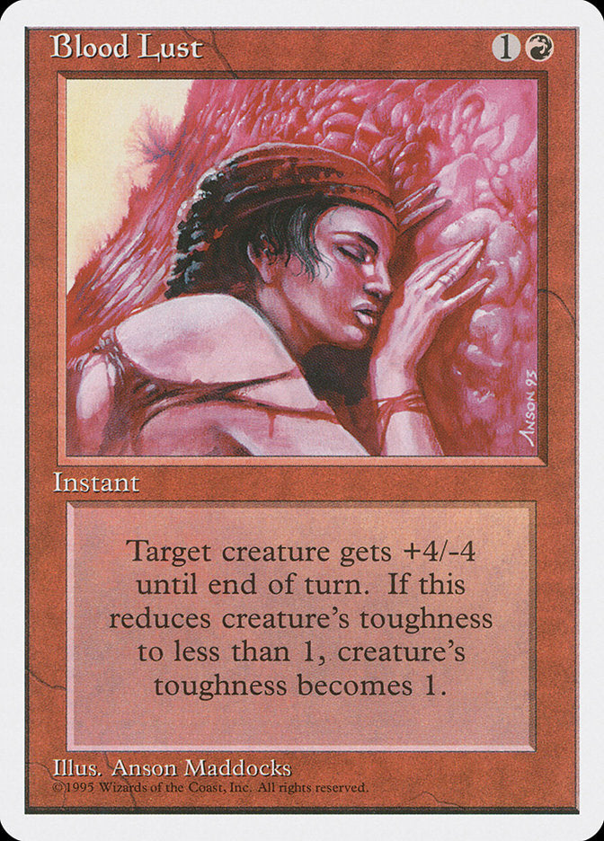 Magic | Blood Lust [Fourth Edition] | The Nerd Merchant