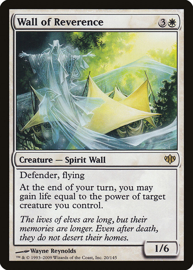 Magic | Wall of Reverence [Conflux] | The Nerd Merchant
