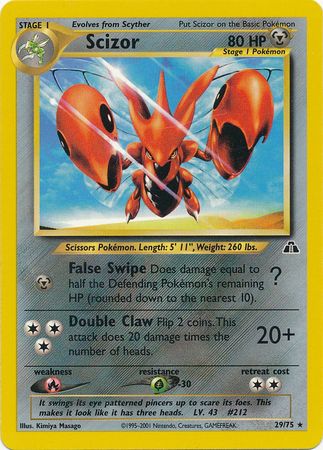 Pokemon | Scizor (29/75) [Neo Discovery Unlimited] | The Nerd Merchant