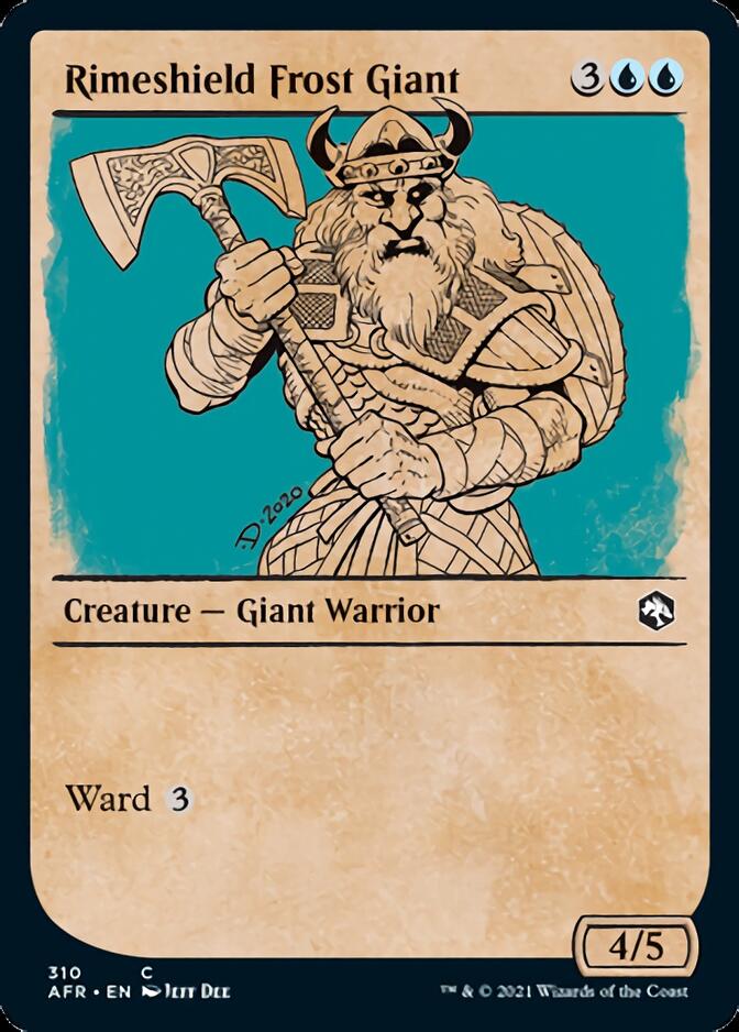 Magic | Rimeshield Frost Giant (Showcase) [Dungeons & Dragons: Adventures in the Forgotten Realms] | The Nerd Merchant