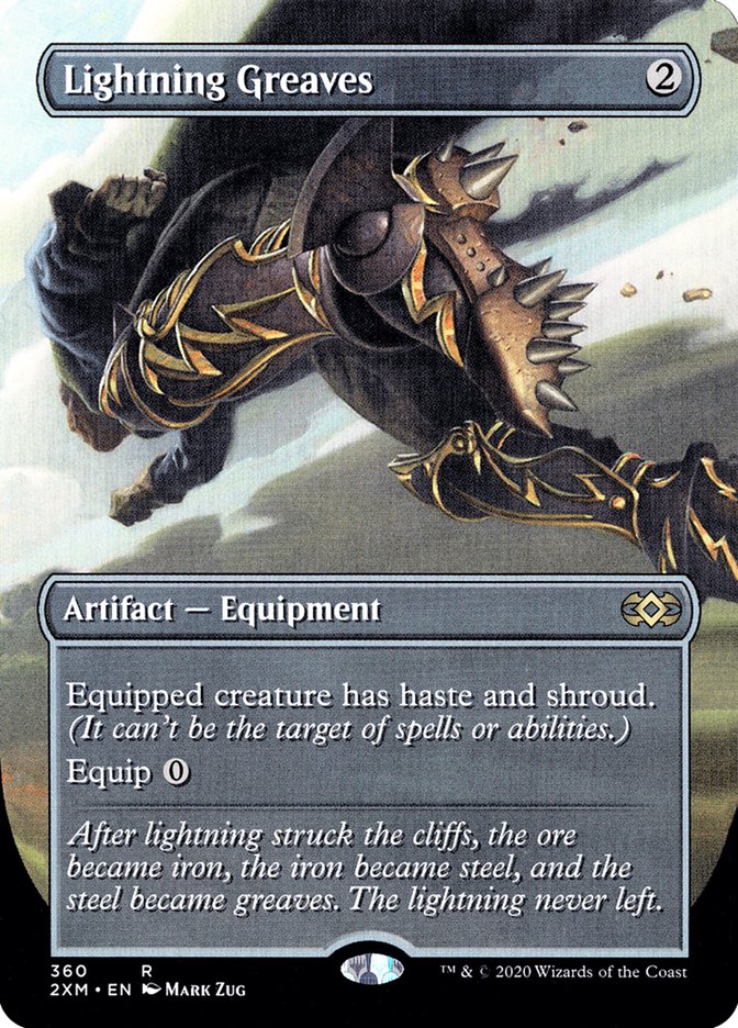 Magic | Lightning Greaves (Toppers) [Double Masters] | The Nerd Merchant
