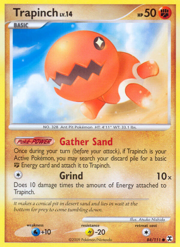 Pokemon | Trapinch (84/111) [Platinum: Rising Rivals] | The Nerd Merchant