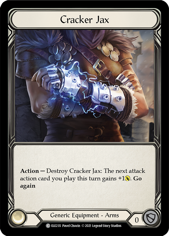 Flesh and Blood TCG | Cracker Jax [ELE235] (Tales of Aria)  1st Edition Cold Foil | The Nerd Merchant