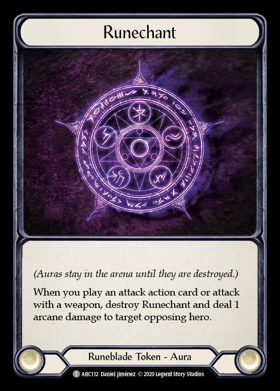 Flesh and Blood TCG | Runechant [U-ARC112] (Arcane Rising Unlimited)  Unlimited Normal | The Nerd Merchant