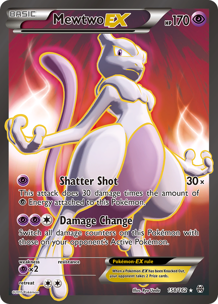 Pokemon | Mewtwo EX (158/162) [XY: BREAKthrough] | The Nerd Merchant