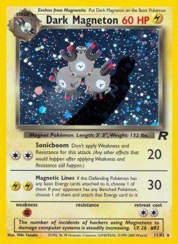 Pokemon | Dark Magneton (11/82) [Team Rocket Unlimited] | The Nerd Merchant