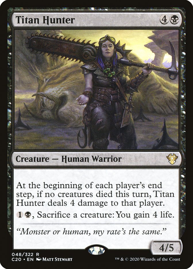 Magic | Titan Hunter [Commander 2020] | The Nerd Merchant
