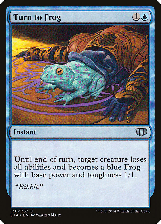 Magic | Turn to Frog [Commander 2014] | The Nerd Merchant