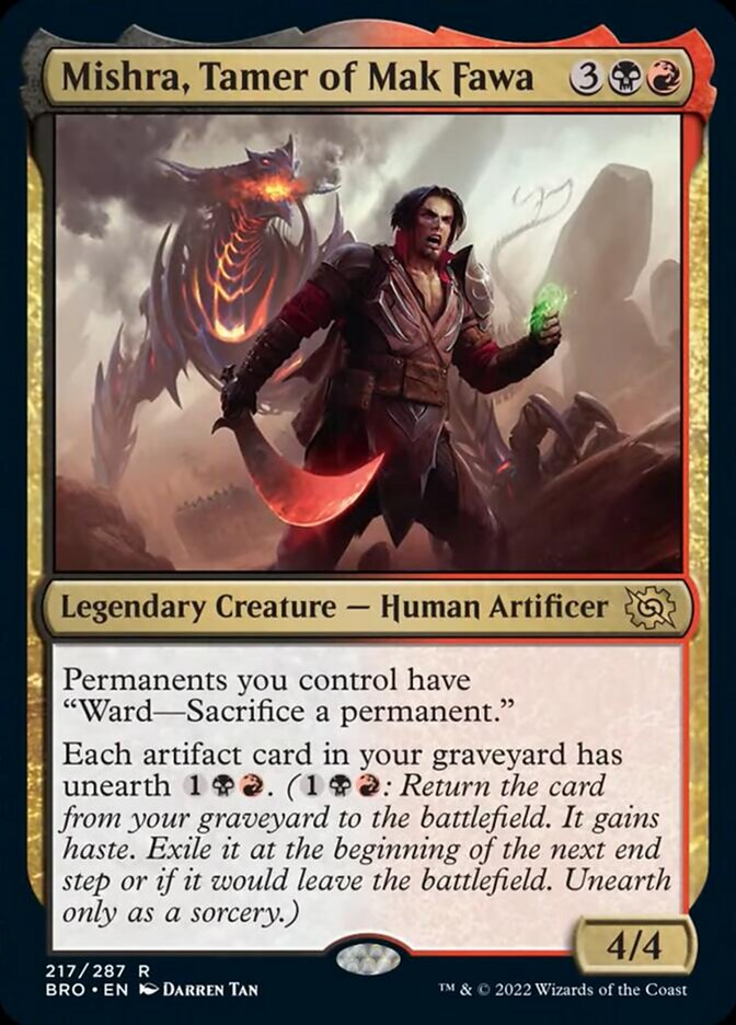 Magic | Mishra, Tamer of Mak Fawa [The Brothers' War] | The Nerd Merchant