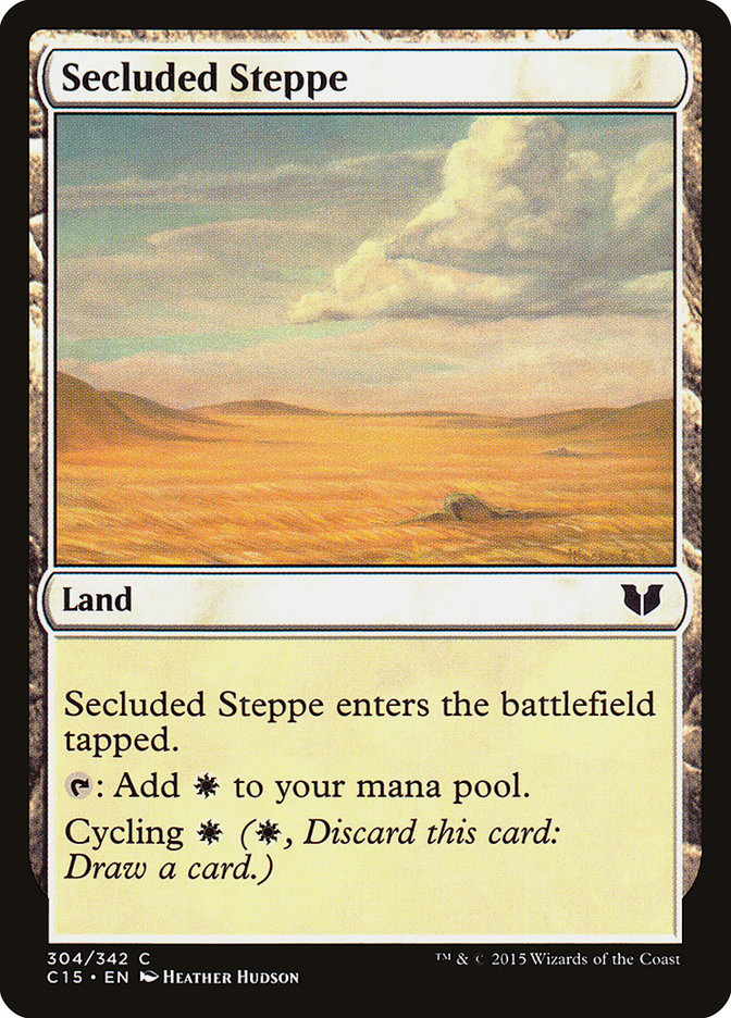 Magic | Secluded Steppe [Commander 2015] | The Nerd Merchant