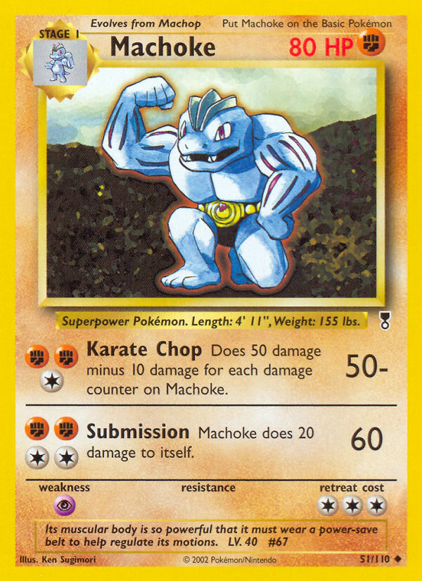 Pokemon | Machoke (51/110) [Legendary Collection] | The Nerd Merchant