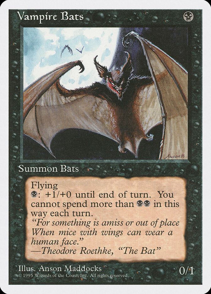 Magic | Vampire Bats [Fourth Edition] | The Nerd Merchant