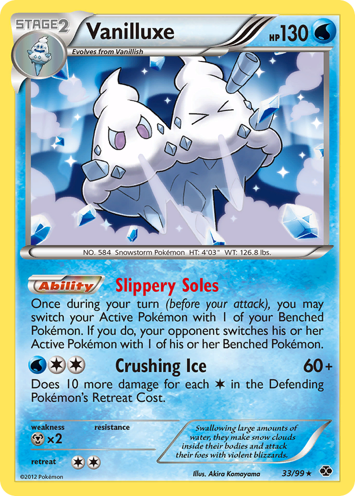 Pokemon | Vanilluxe (33/99) [Black & White: Next Destinies] | The Nerd Merchant