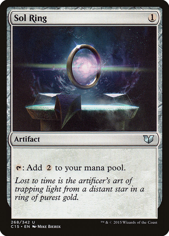 Magic | Sol Ring [Commander 2015] | The Nerd Merchant