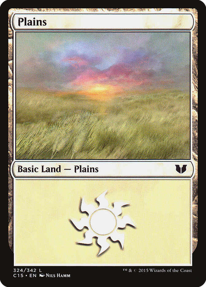 Magic | Plains (324) [Commander 2015] | The Nerd Merchant