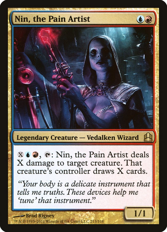 Magic | Nin, the Pain Artist [Commander 2011] | The Nerd Merchant
