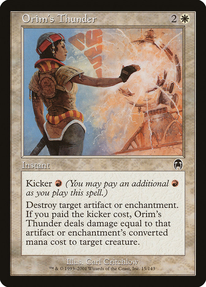 Magic | Orim's Thunder [Apocalypse] | The Nerd Merchant