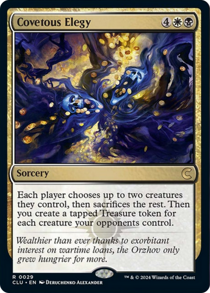 Magic | Covetous Elegy [Ravnica: Clue Edition] | The Nerd Merchant