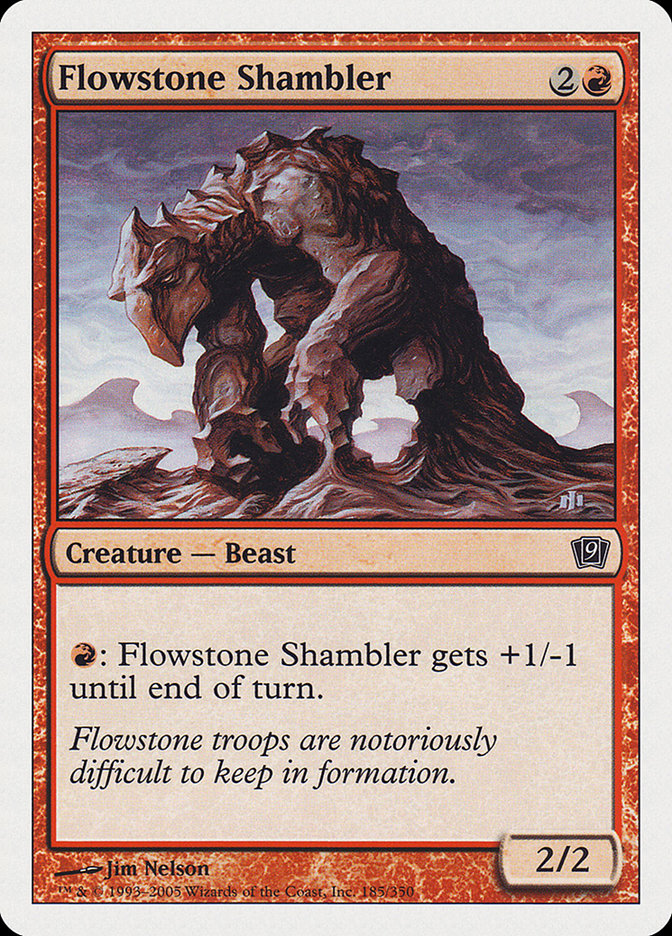 Magic | Flowstone Shambler [Ninth Edition] | The Nerd Merchant