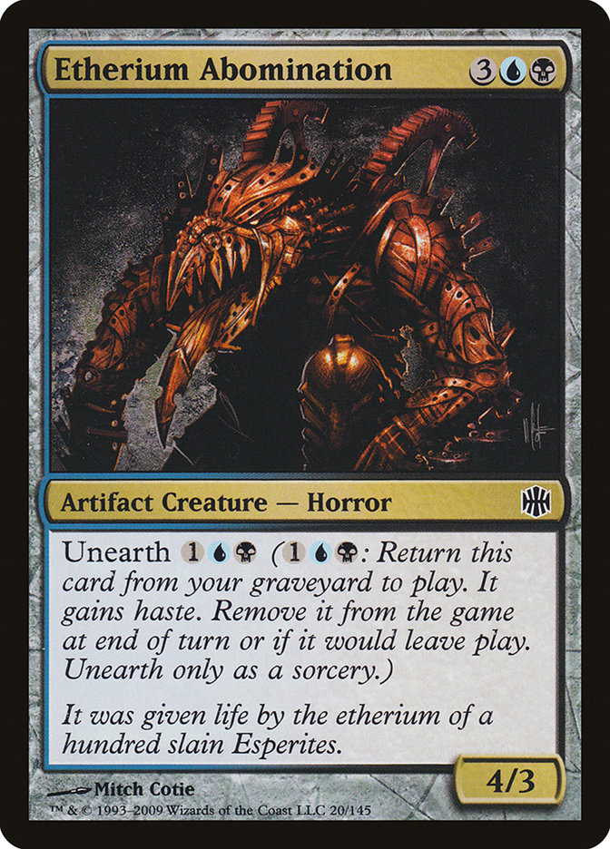 Magic | Etherium Abomination [Alara Reborn] | The Nerd Merchant